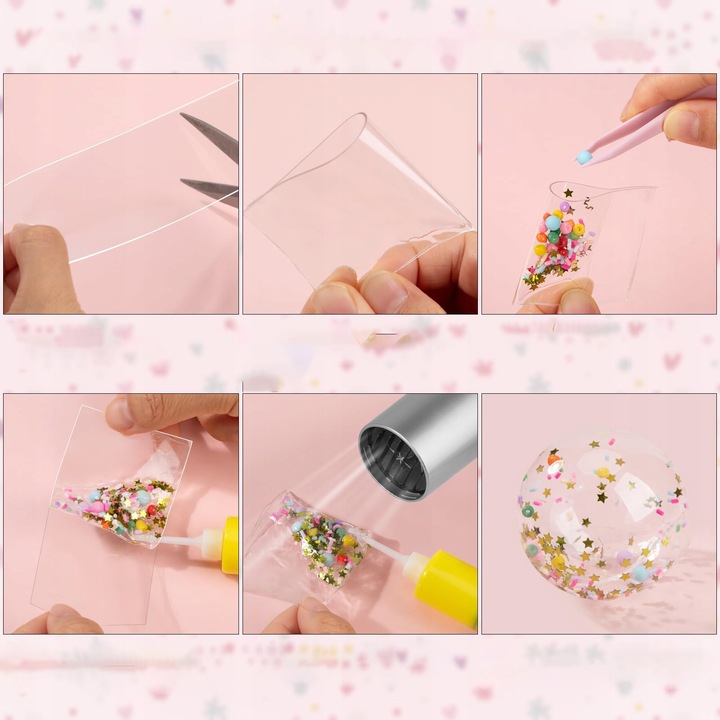 2 rolki ZESTAW DIY DO ROBIENIA DUŻYCH BANIEK DLA DZIECI 3M Taśma NANO