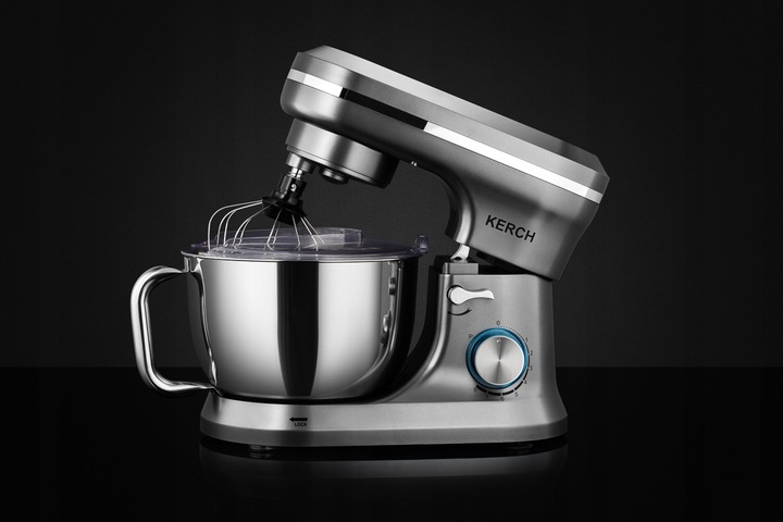 ROBOT KUCHENNY PLANETARNY MIKSER Z MISĄ KERCH FERRO GREY 4,5L