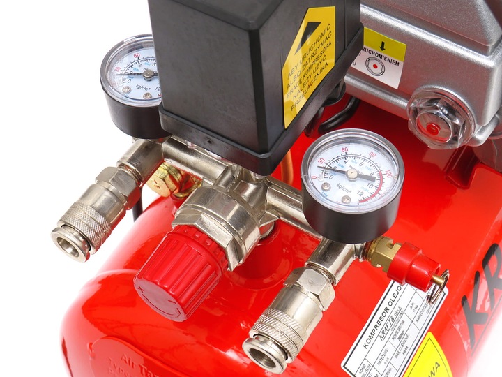 KOMPRESOR OLEJOWY SPRĘŻARKA 24L 230V 8BAR 205L/MIN