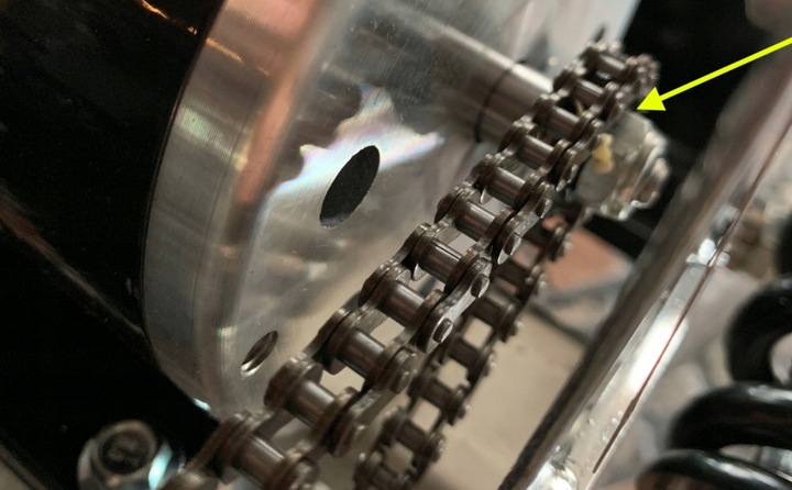 ŁAŃCUCH DO HULAJNOGI SKUTERA VIRON 1000W