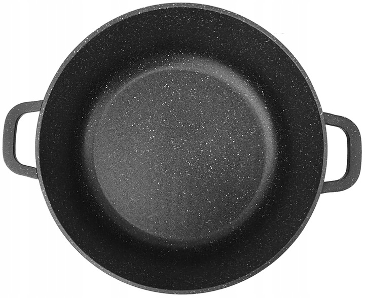 KOMPLET GARNKÓW MARMUROWYCH PATELNIA GARNKI MARMURKOWE ZESTAW INDUKCJA/GAZ