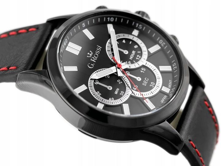 ZEGAREK MĘSKI G. ROSSI - CHOOPARD + BOX + GRAWER