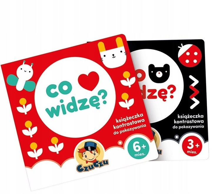 CzuCzu Starter malucha Co widzę 0-3-6 mies.+