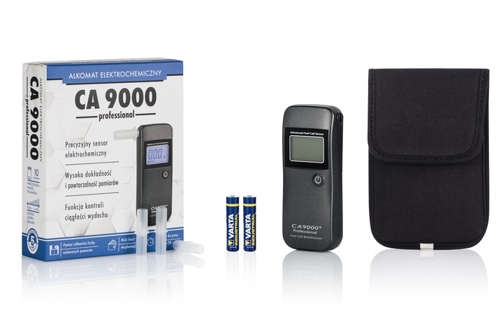Alkomat CA 9000 PRO+ pokrowiec ustniki 100 szt