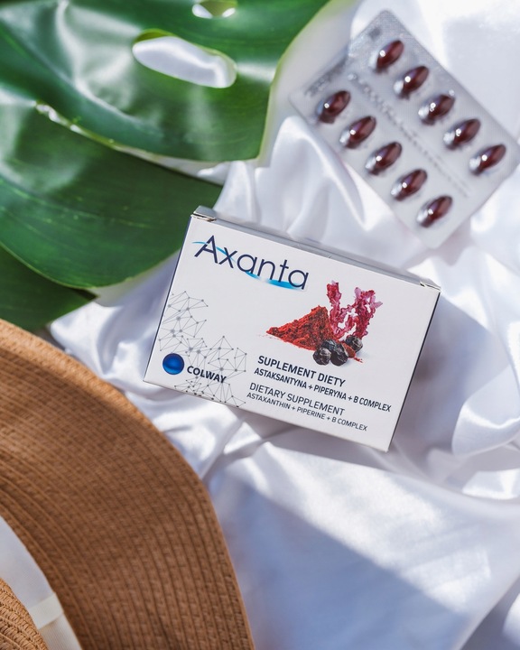 2x Axanta COLWAY 60 kaps. - Astaksantyna - Suplement Diety Colway