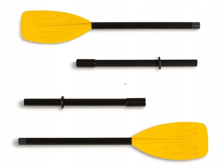 ZESTAW 2 WIOSŁA PLASTIKOWE SKŁADANE DO PONTONU 122CM INTEX 59623