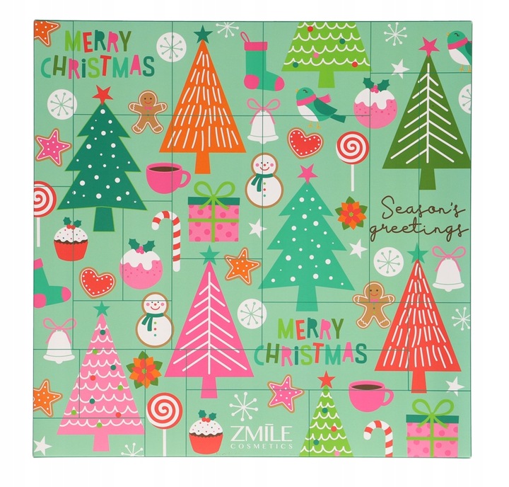 Kalendarz Adwentowy PUZLE Pinetrees 24 kosmetyków