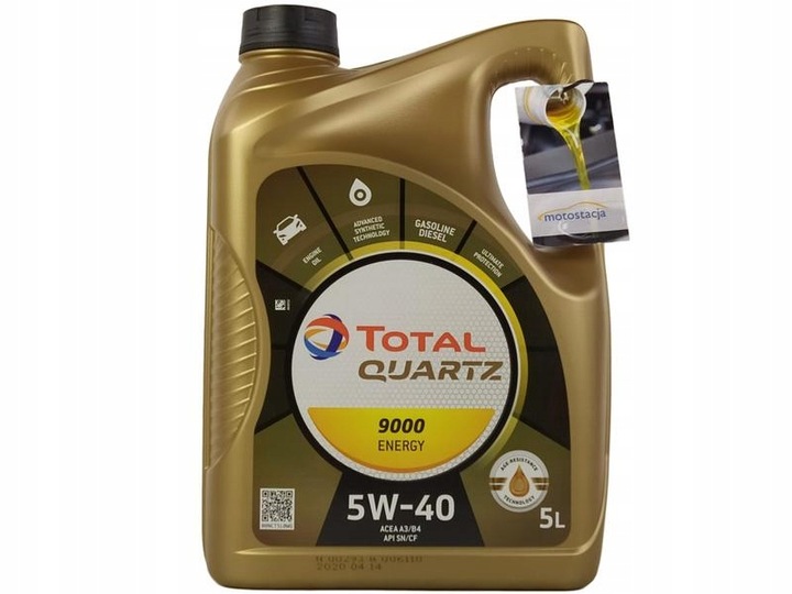 OLEJ TOTAL 5W-40 QUARTZ 9000 1L ENERGY