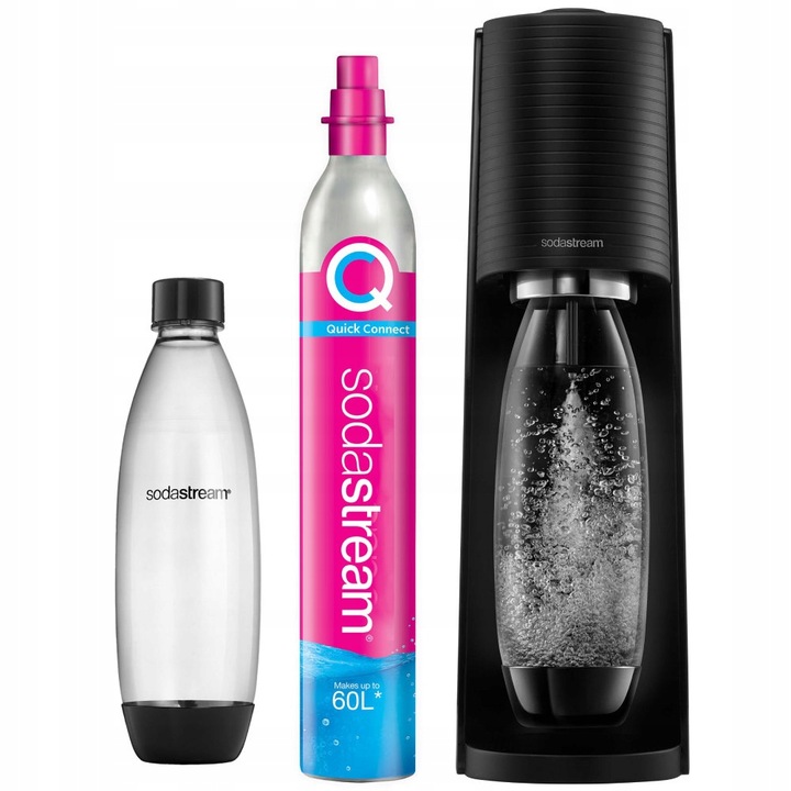Saturator do gazowania wody SodaStream Terra butelka 1l + cylinder