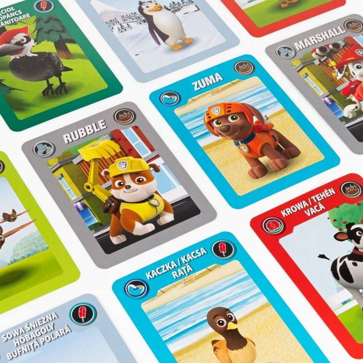HEDBANZ PSI PATROL gra planszowa czółko kalambury zgadnij kim jestem 4+