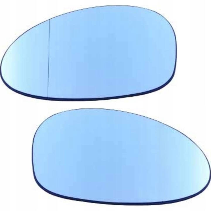 BMW E46 E90 E81 WKŁAD LUSTERKA ZEWNĘTRZNEGO LEWY + PRAWY OGRZEWANE