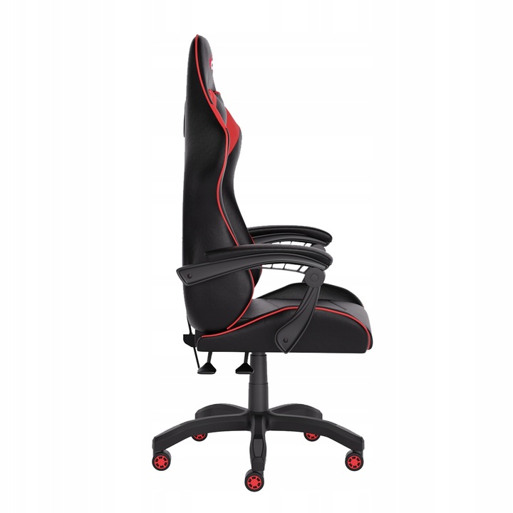 FOTEL GAMINGOWY CYBER CHAIRS X-LOGIC RED - BIUROWY