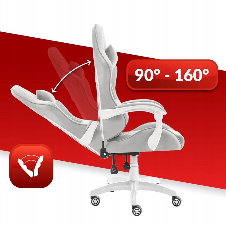 FOTEL GAMINGOWY DLA GRACZA BIUROWY HELL'S