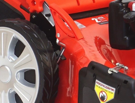 KOSIARKA Spalinowa z NAPĘDEM HORTMASZ 55 cm 224 cm3 70 l W. Boczny MIELENIE