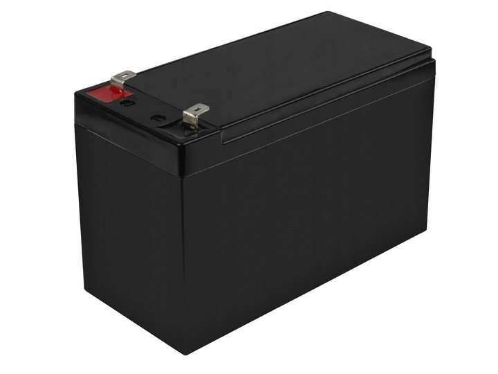 Akumulator AGM 12V 7,2Ah do UPS Centrali Alarmu BEZOBSŁUGOWY (wymiar 7Ah)