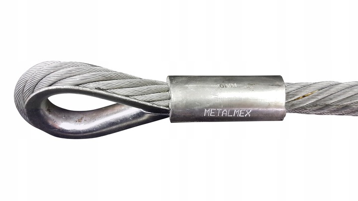 Linka stalowa 3/5mm do atlasu 265cm ze śrubą PVC czerwone