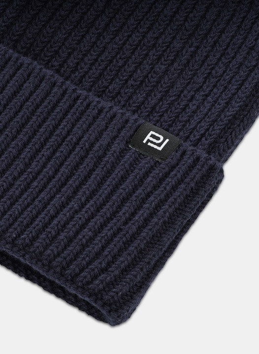 Bawełniana czapka męska w kolorze granatowym Pako Lorente One Size