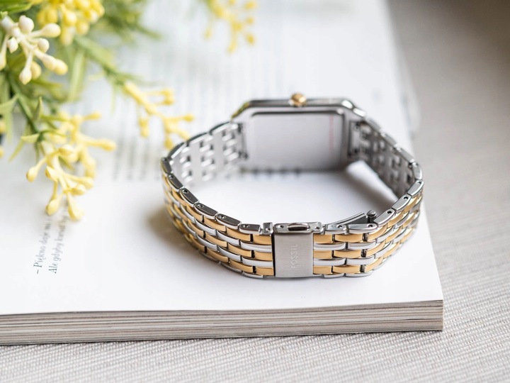 DAMSKI ZEGAREK FOSSIL ES5305 RAQUEL Z KRYSZTAŁKAMI NA BRANSOLECIEDATA