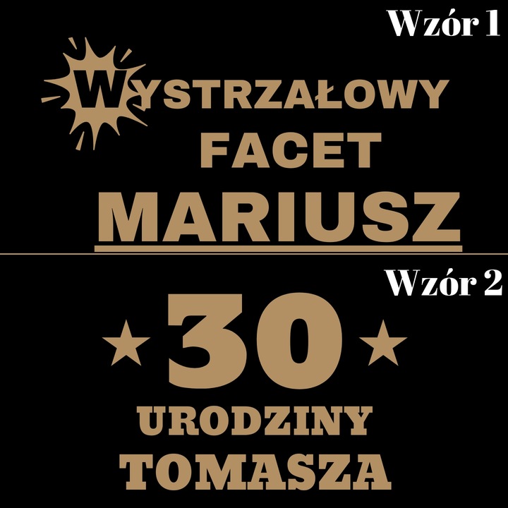 CZOŁG NA PIWO śmieszny prezent dla faceta mężczyzny niego na 18-99 urodziny