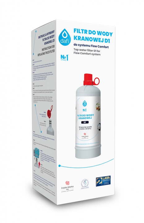 Wkład filtrujący DAFI Flow Comfort D1 (1 szt.)