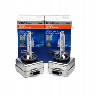 ZESTAW 2 SZTUK ŻARNIK XENON D1S PALNIK HID GLARE 6000K WHITE