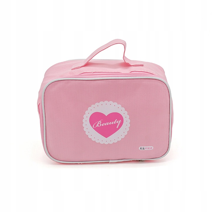 KOSMETYCZKA DLA DZIEWCZYNKI DREWNIANY ZESTAW MAŁEJ STYLISTKI