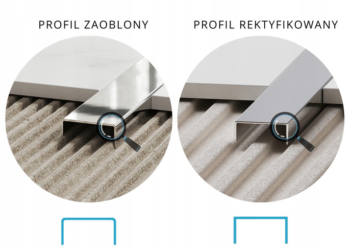 LISTWA ZŁOTA DEKORACYJNA DO PŁYTEK C 2cm x 270cm GOLD