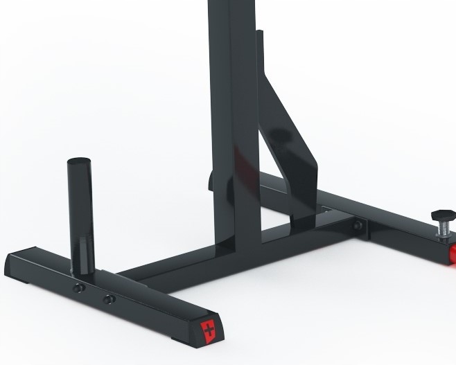 Stojaki pod sztangę regulowane asekuracja stojak do ćwiczeń 2sz ZIDER