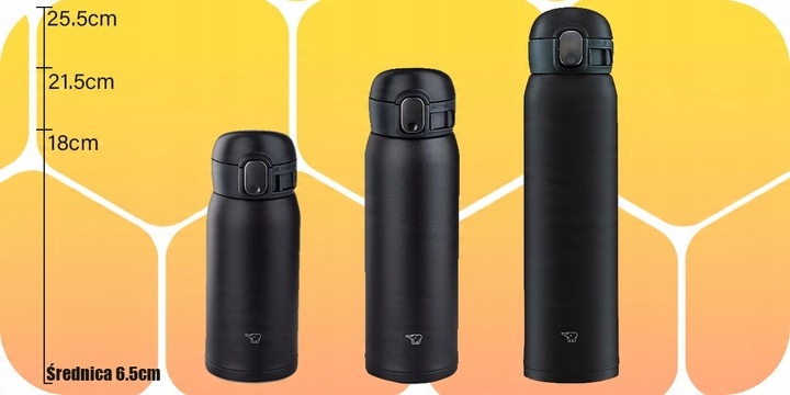 Kubek Termiczny ZOJIRUSHI 480 ml na kawę do samochodu SM-WA48-GD Zielony