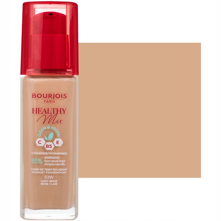 Wegański podkład Bourjois Healthy Mix 53W 30ml