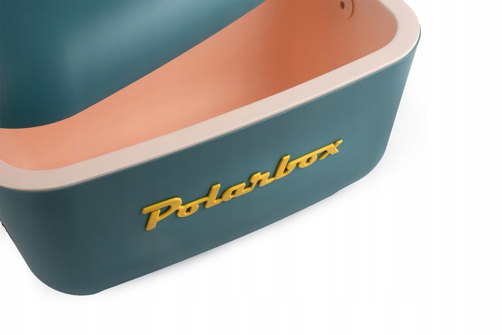 Lodówka turystyczna POLARBOX morski + brąz 20L