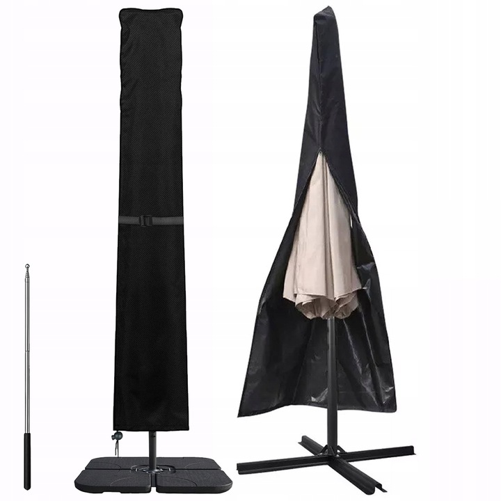 POKROWIEC OCHRONNY NA PARASOL OGRODOWY 240x57/57cm