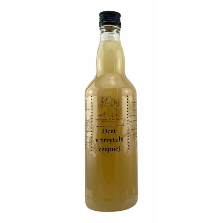 Żywy ocet z przytulii czepnej 500 ml NIEPASTERYZOWANY