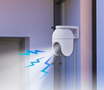 Kamera WiFi 5Mpx Dual Light Zewnętrzna C8C 3K Śledzenie Autotracking