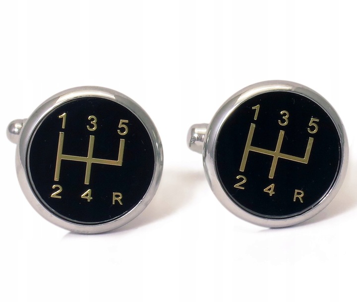 Spinki do mankietów - gałki skrzyni biegów L17