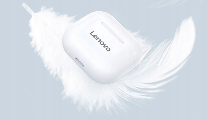 SŁUCHAWKI BEZPRZEWODOWE LENOVO LP40 z MIKROFONEM TWS ORYGINALNE STACJA PRO