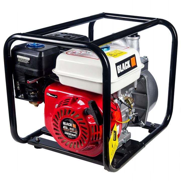 POMPA DO WODY SPALINOWA MOTOPOMPA 2" CALE 5200W + OSPRZĘT BLACK