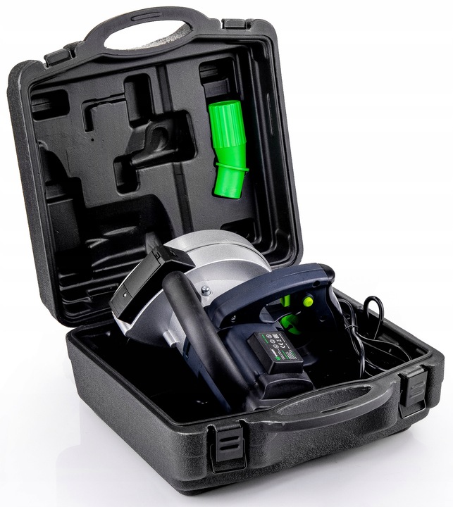 BRUZDOWNICA DO BETONU LASER 2 TARCZE WALIZKA 3100W