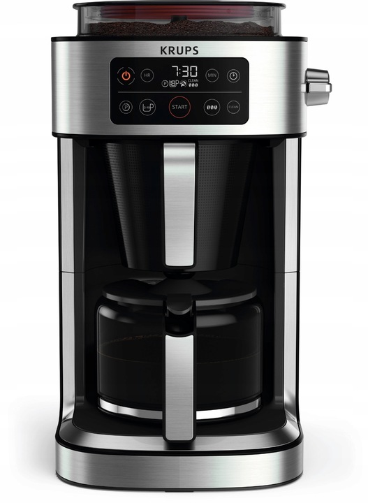 Ekspres przelewowy KRUPS KM760D10 srebrny 1,25 l 1000 W