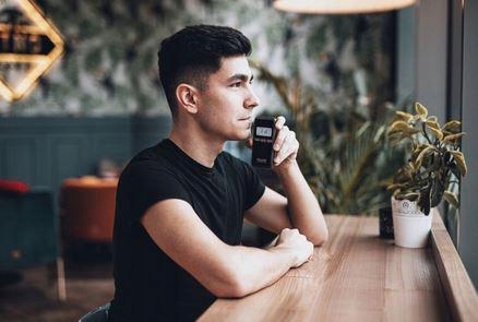 Alkomat elektrochmiczny AlcoSafe F8 Black