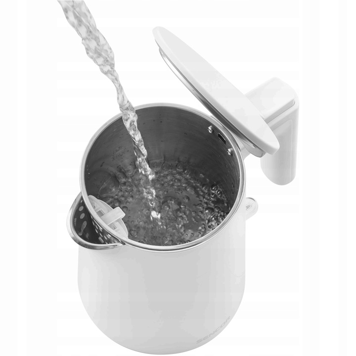 Czajnik elektryczny Sencor SWK 0155WH 1500 W 1 l biały