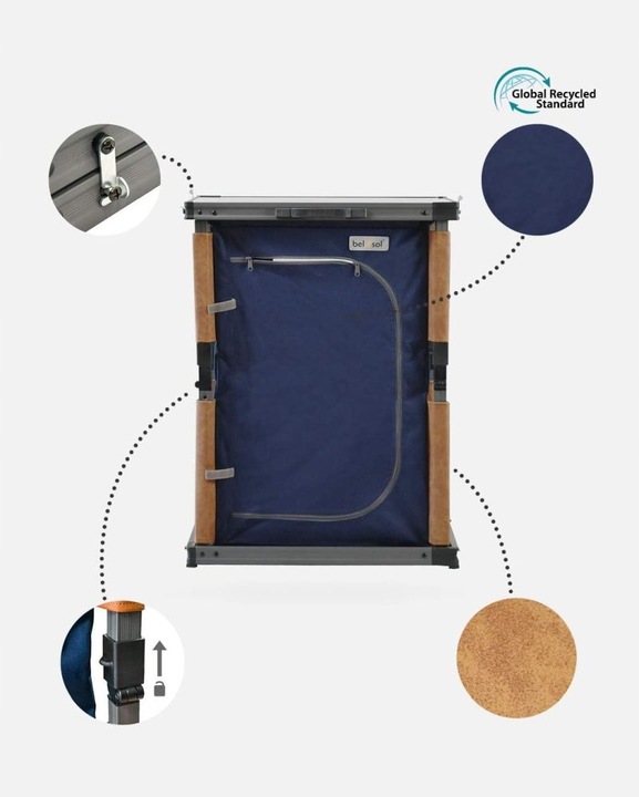 Szafka kempingowa składana pojedyncza Nancy Bel-Sol