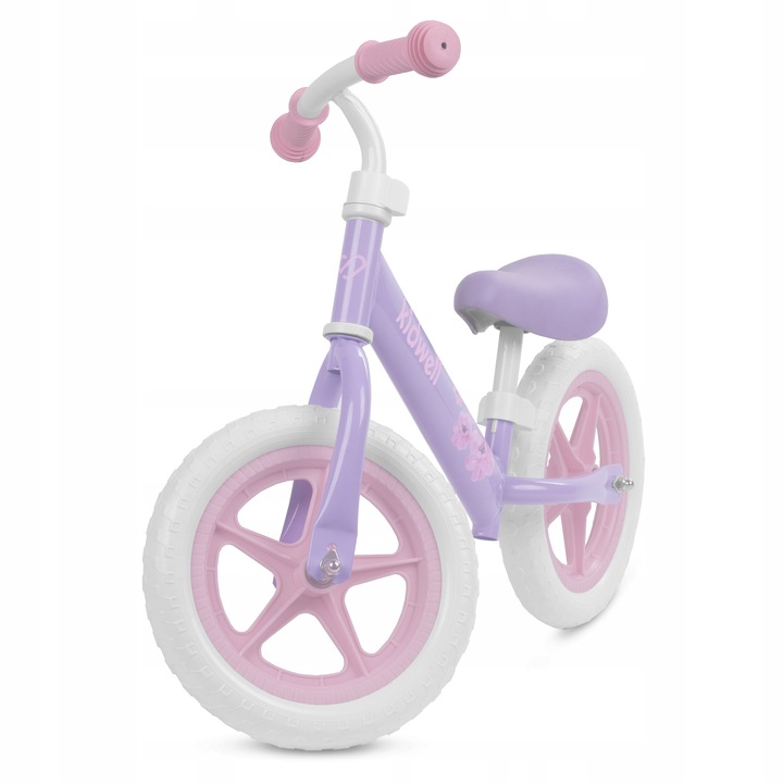 ROWEREK BIEGOWY JEŹDZIK KIDWELL REBEL KOŁA 12" LEKKI REGULOWANY FIOLETOWY