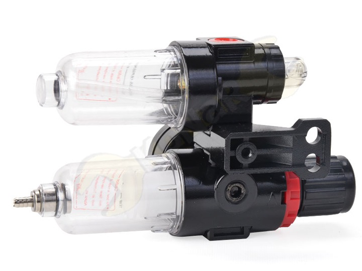 ODWADNIACZ FILTR POWIETRZA REDUKTOR NAOLEJACZ 1/4