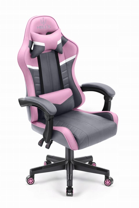 FOTEL GAMINGOWY DLA GRACZA BIUROWY HELL'S