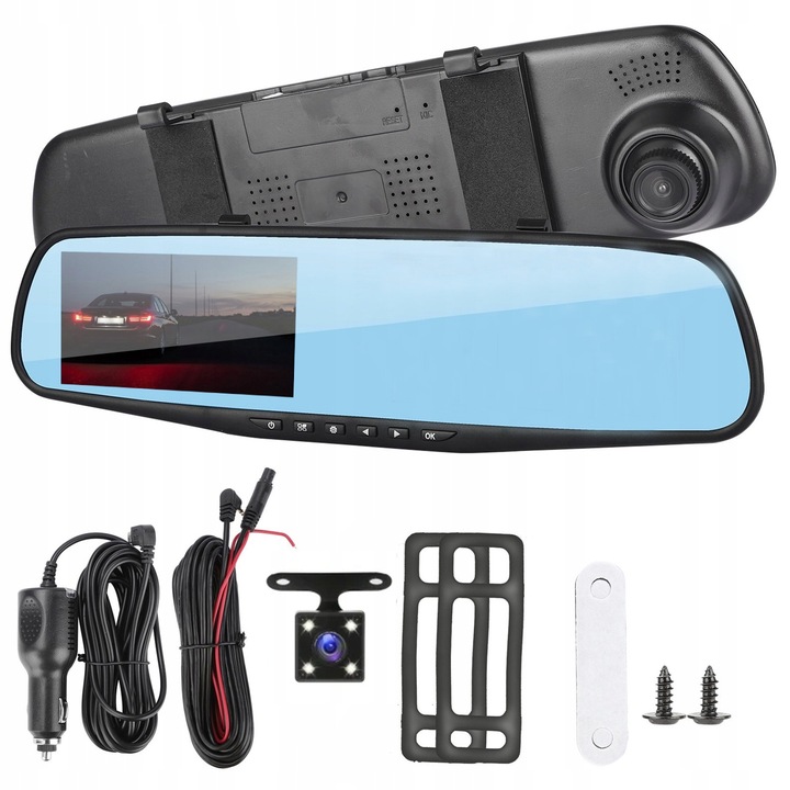 WIDEOREJESTRATOR KAMERA COFANIA LUSTERKO FULL HD