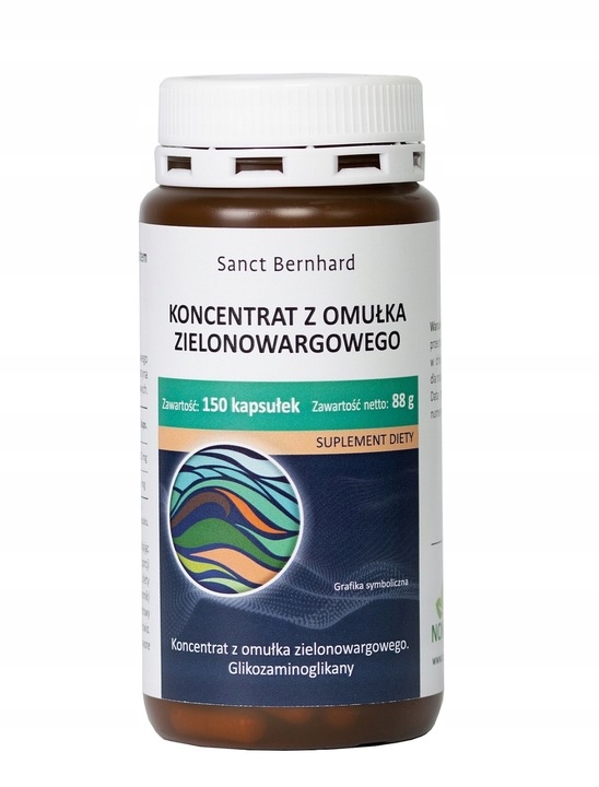 Omułek zielonowargowy 500 mg 150k Sanct Bernhard
