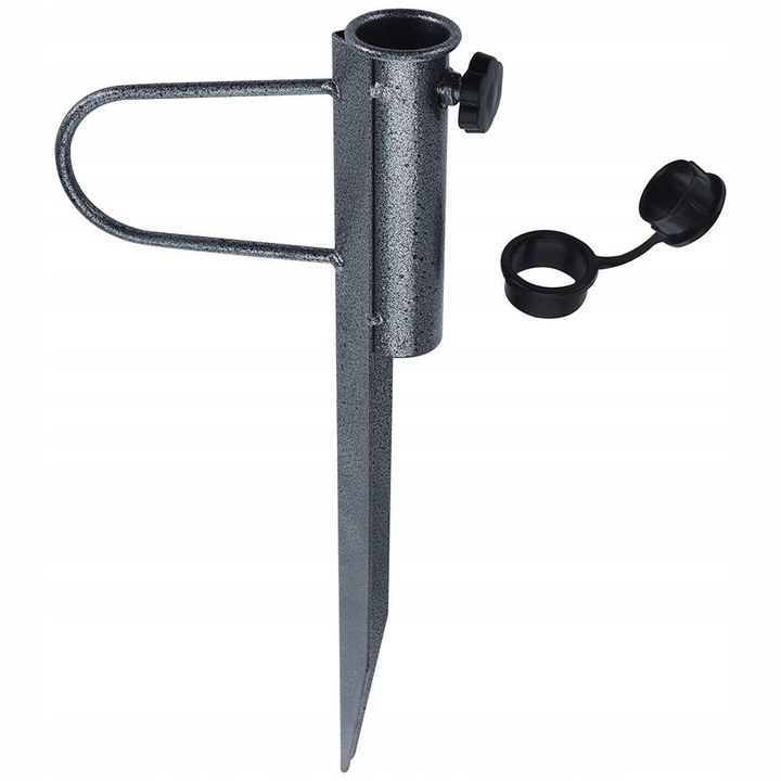 Stojak do parasola ogrodowego wbijany metalowy 42,5 cm /RedCliffs