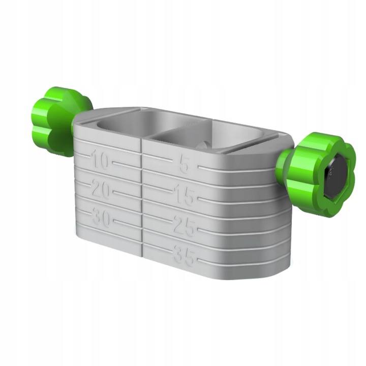 10x Uchwyt poziomowania sufitu podwieszanego PROFIL CD60 ES G-K SHORT GRIP