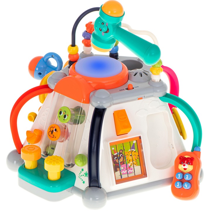 KOSTKA SENSORYCZNA INTERAKTYWNA SORTER EDUKACYJNY